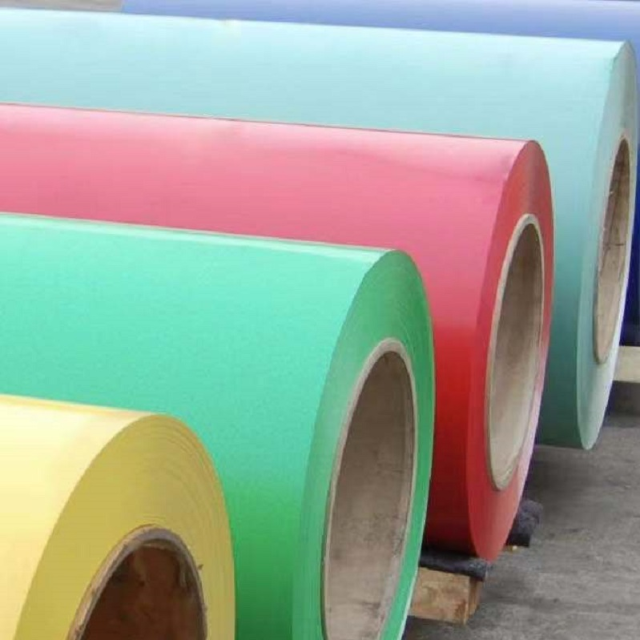 Factory price 0.4mm ASTM A792m Color Coated gi ppgi Prepainted Galvanized Steel In Coils For Sale
